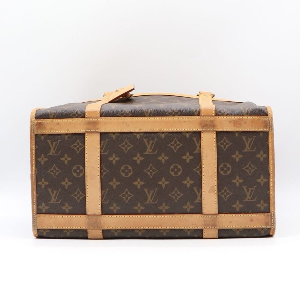 Louis Vuitton Sac Chien 40 Dog Carrier Monogram Pet Travel Bag Purse - Picture 13 of 16